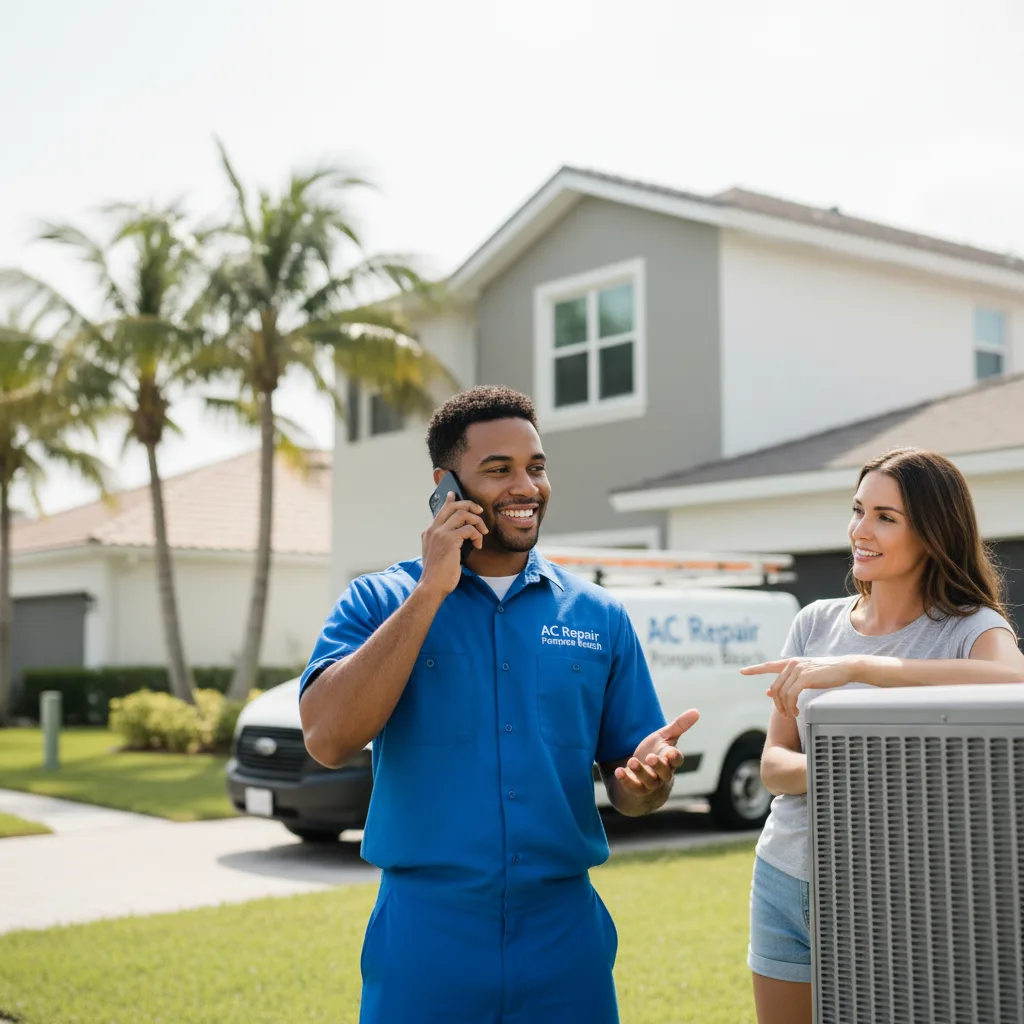 AC Repair Pompano Beach customer support in Belvidere